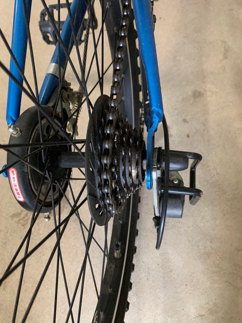 シクロクロスバイク ブラック・ブルー