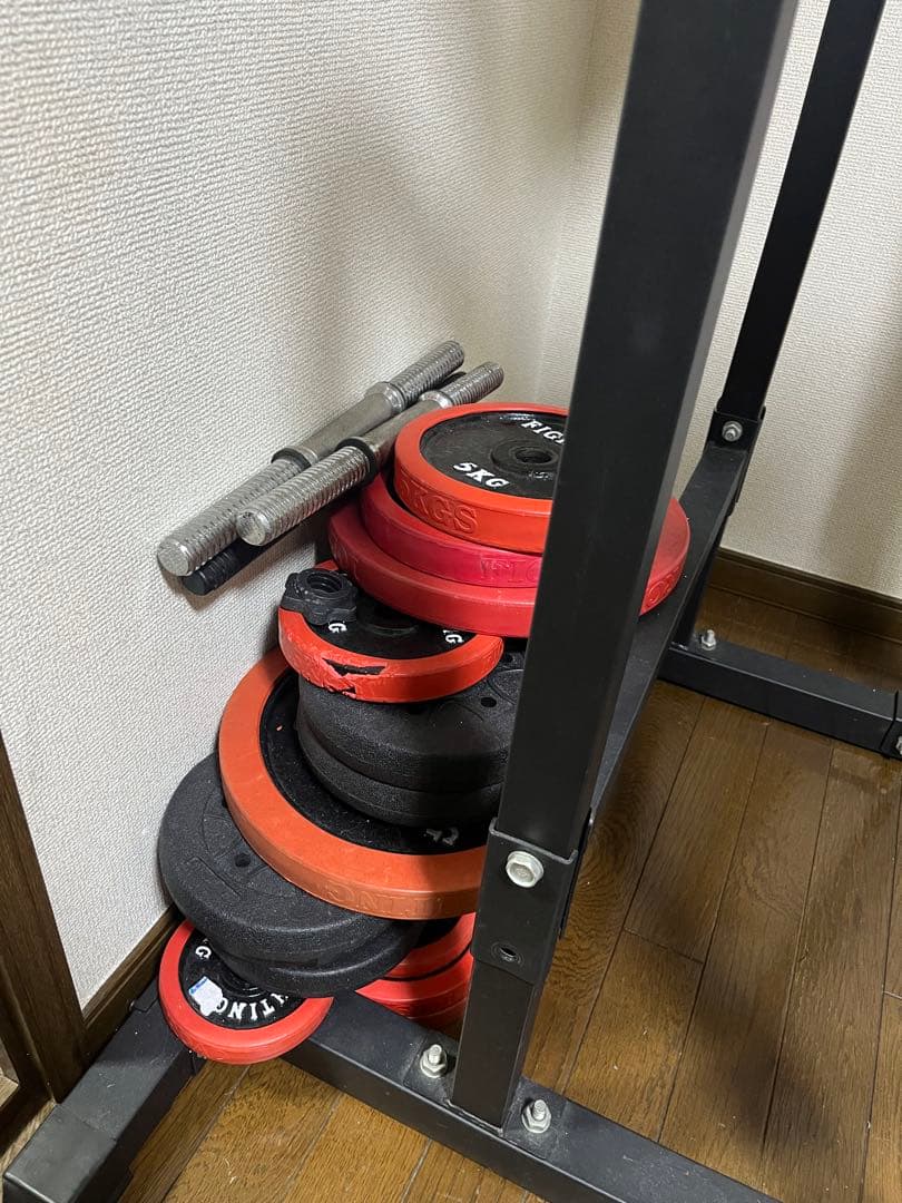 WASAI 多機能トレーニング器具　懸垂　バーベルセット