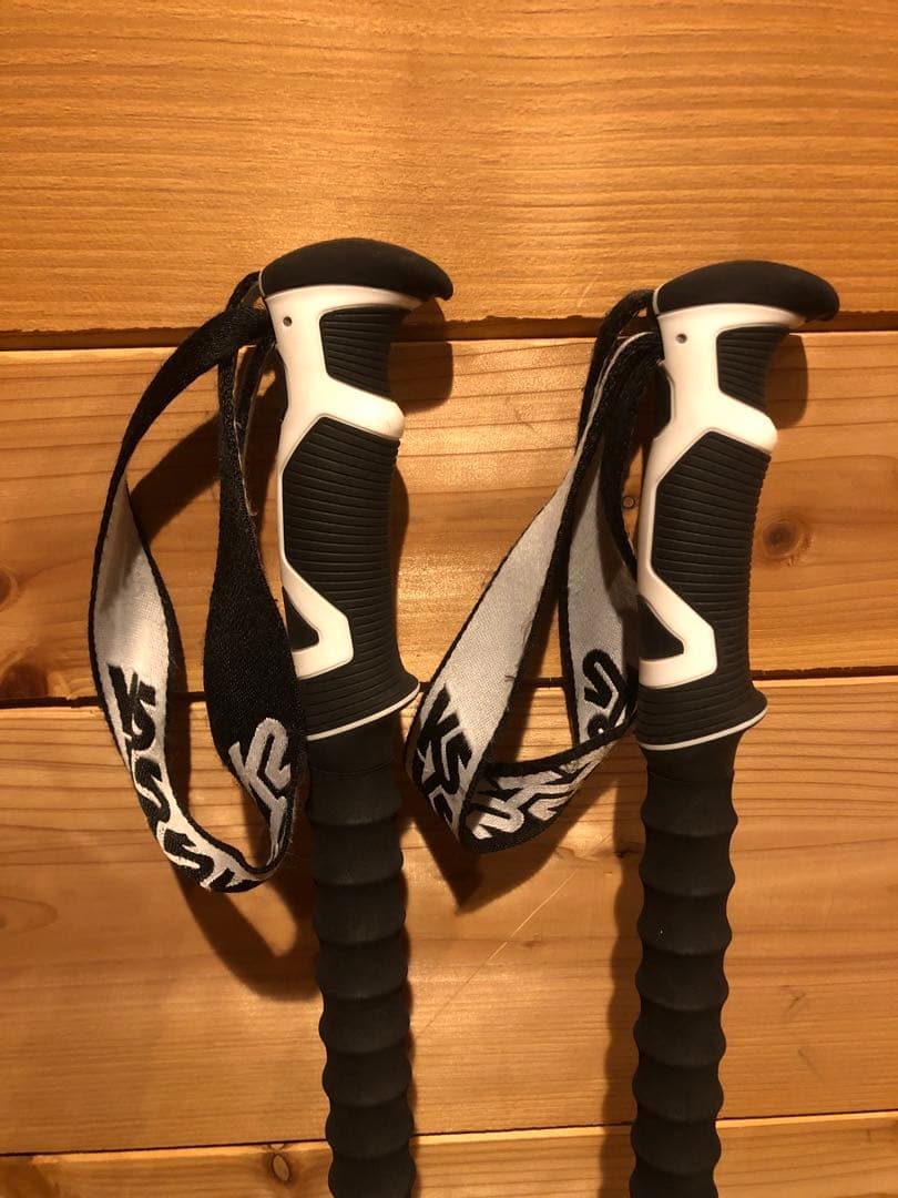 K2 LOCKJAW CARBON 伸縮式 スキー ストック105-145cm