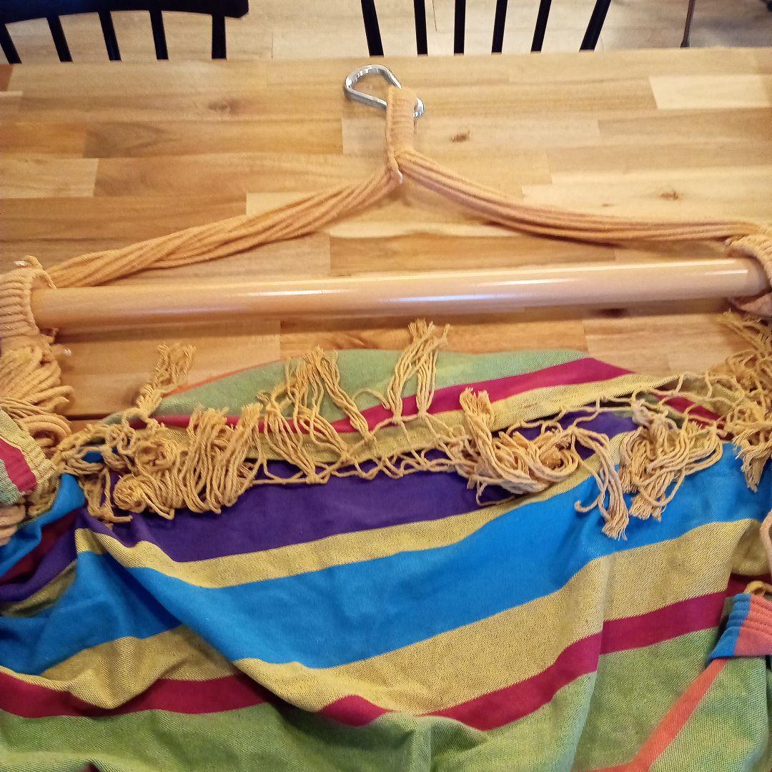 キャンプ・室内用ハンモック1人用