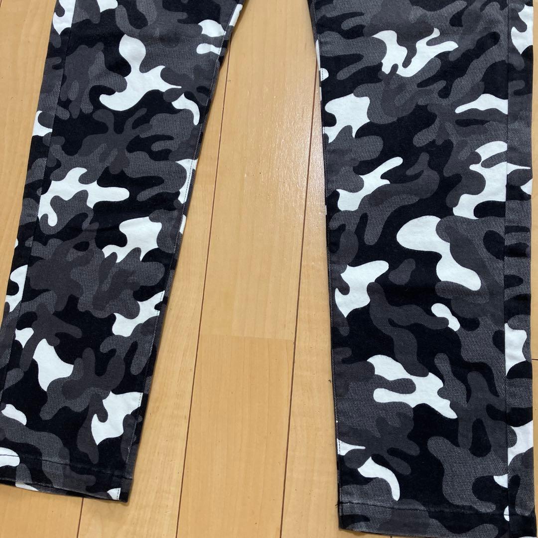 PEARLY GATES パーリーゲイツ　パンツ　カモフラ　グレー　サイズ6