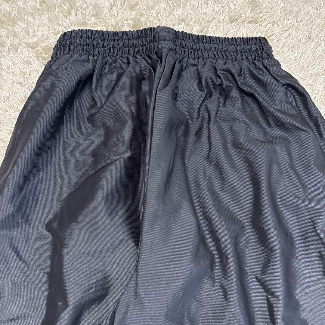 80-90s!アディダス★黒　M?◎テーパードナイロンボトム★