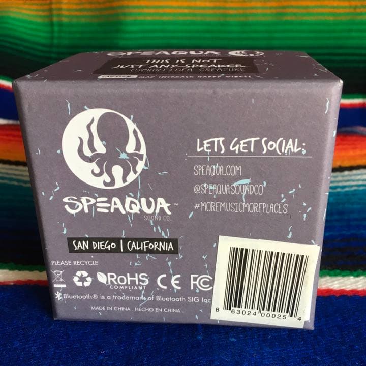 BARNACLEバーナクルUS限定waterproofワイヤレススピーカー