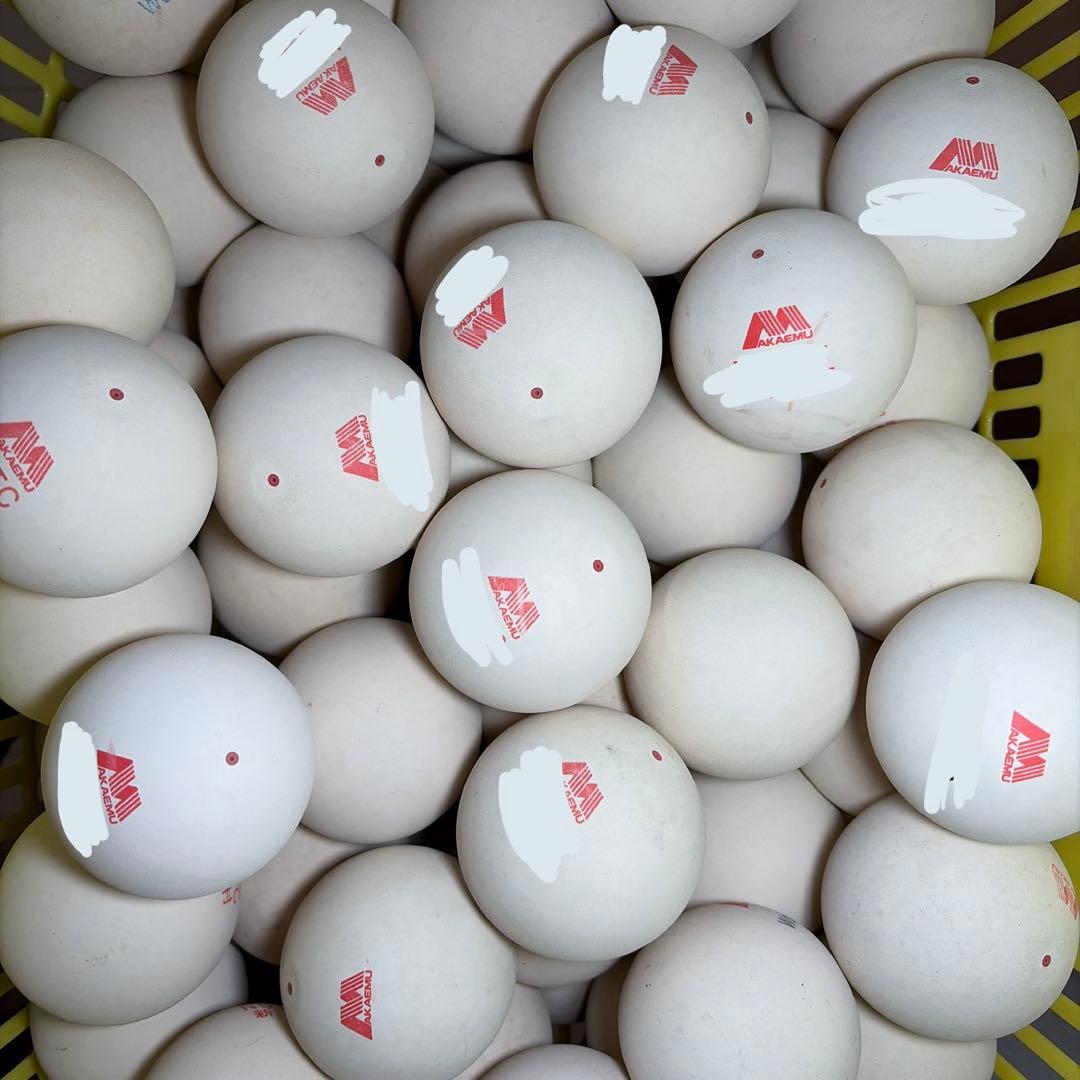 【早い者勝ち】ソフトテニス ボール アカエム 5ダース 60球