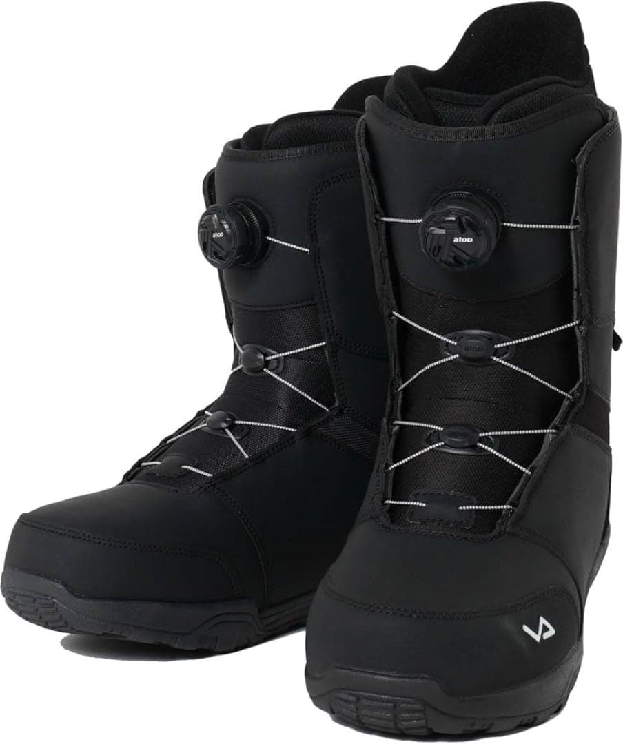 ピジョンピークス a-top ダイアルブーツ ブラック