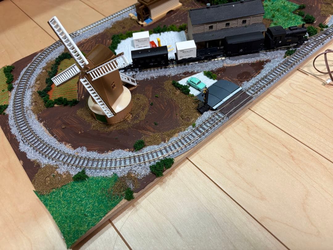 Nゲージ　ミニ　コンパクト　ジオラマ　レイアウト　KATO TOMIX 完成品