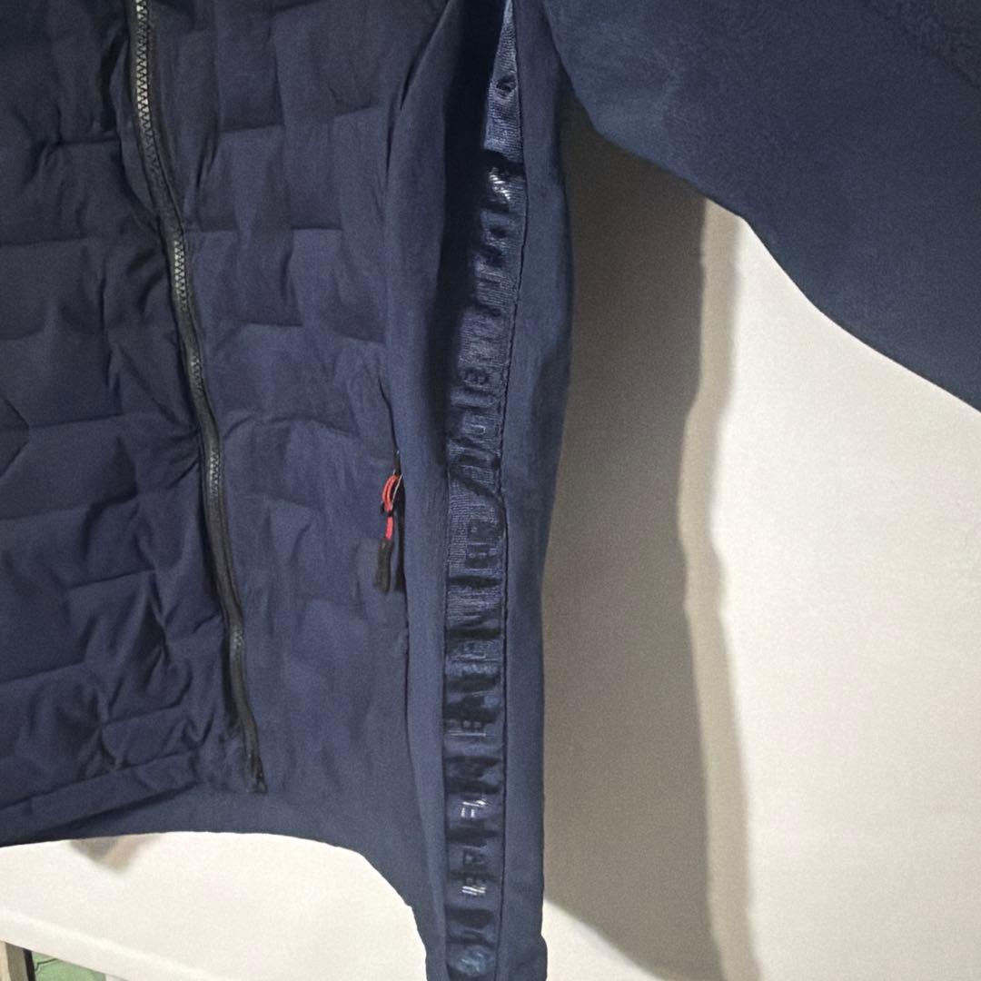 ブリーフィングハイブリッドダウンパーカー　ネイビー　サイズL