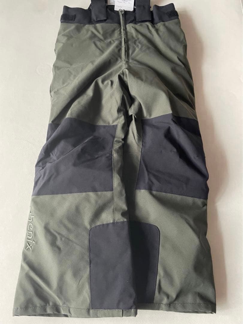 新品タグ付き未使用　phenix フェニックス　スキーウェア　110㎝　カーキ