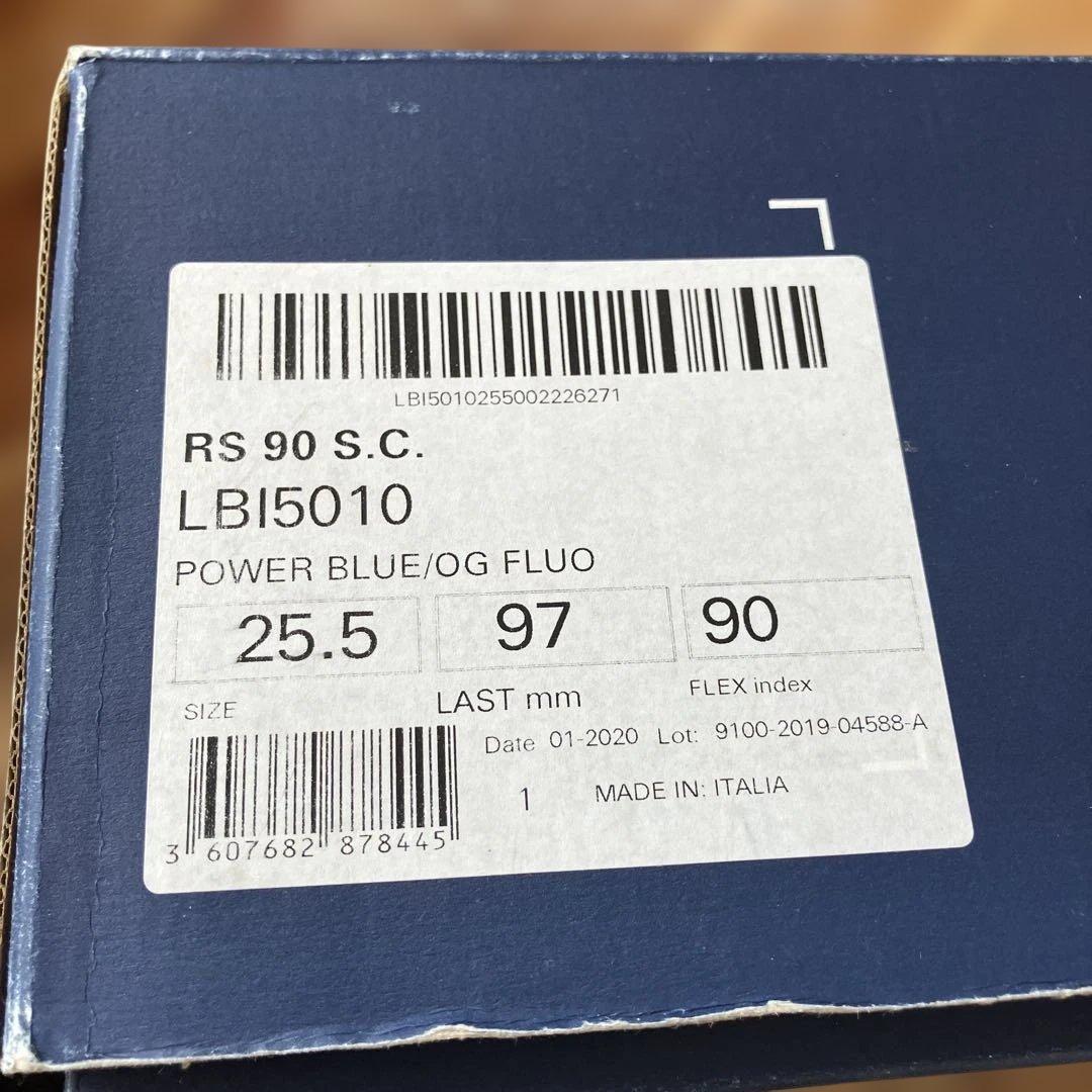 LANGE スキー用ブーツ DUAL 3D LINER 青