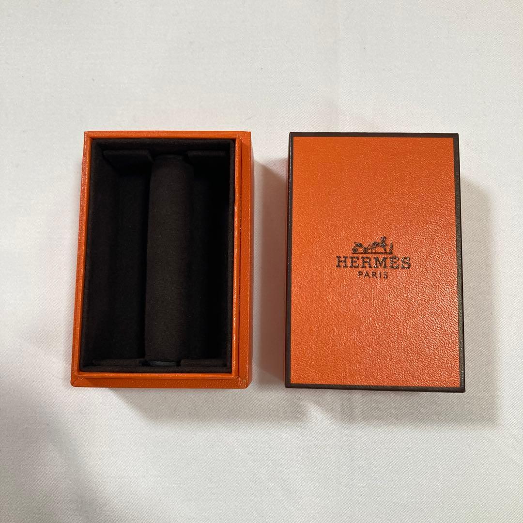 美品　エルメス　リングケース　2点セット　最新仕様　現行品　指輪入れ　リボン付き