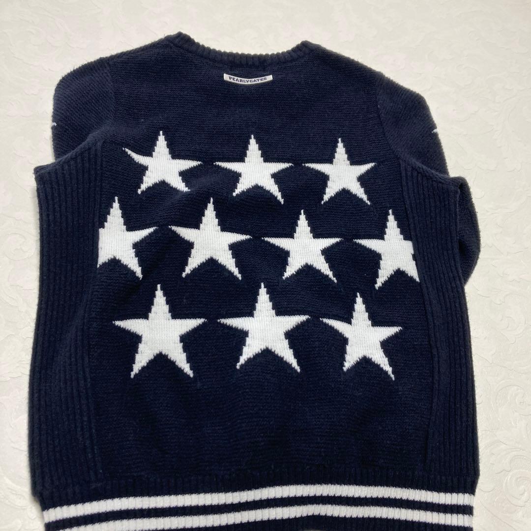 パーリーゲイツ　星セーター