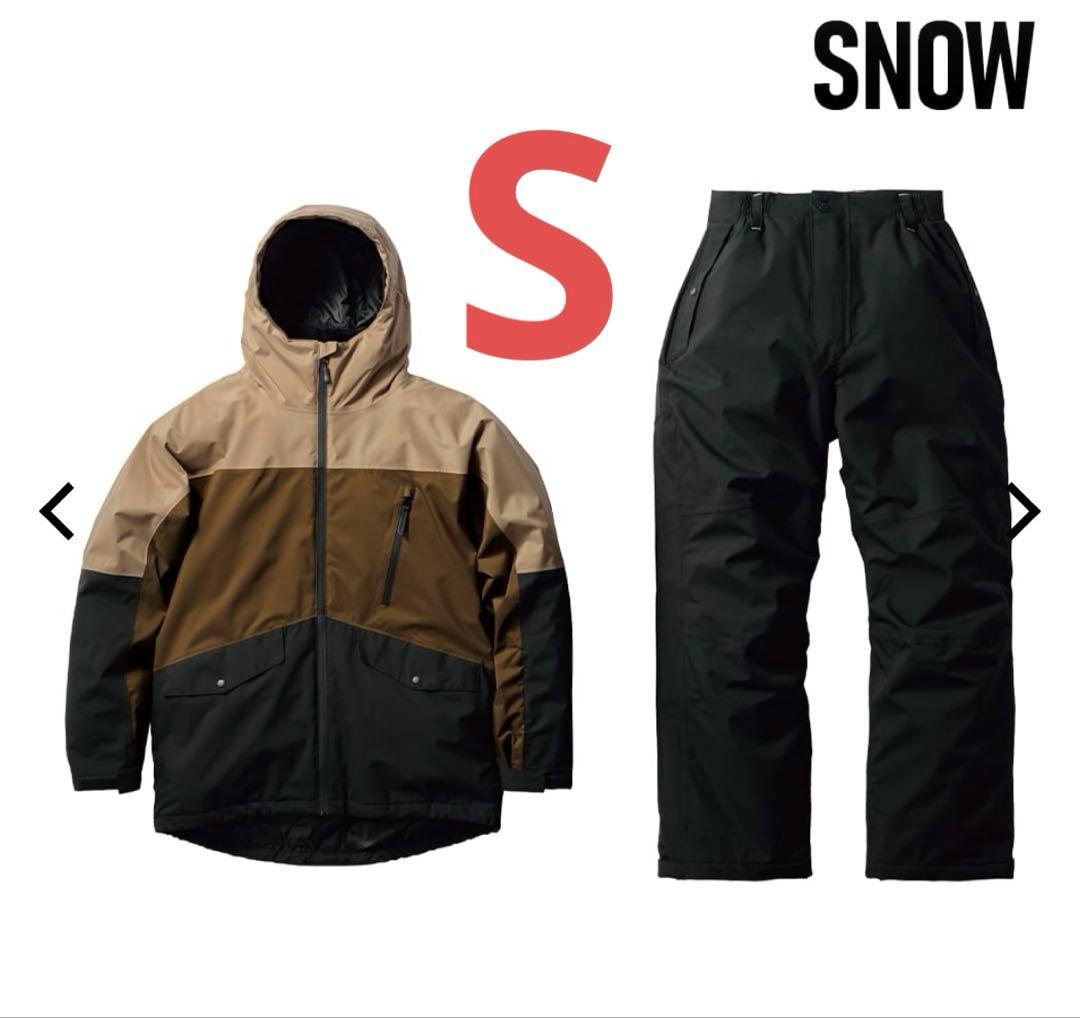 【新品】2025年モデル ワークマン イージス防水防寒スーツ S スノーブラウン