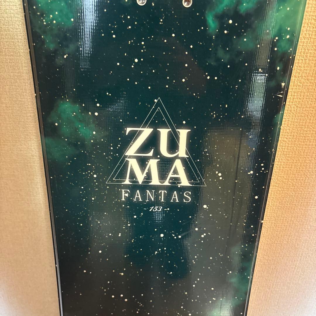 ZUMA FANTAS 153cm スノーボード板 ツマ ファンタス キャンバー