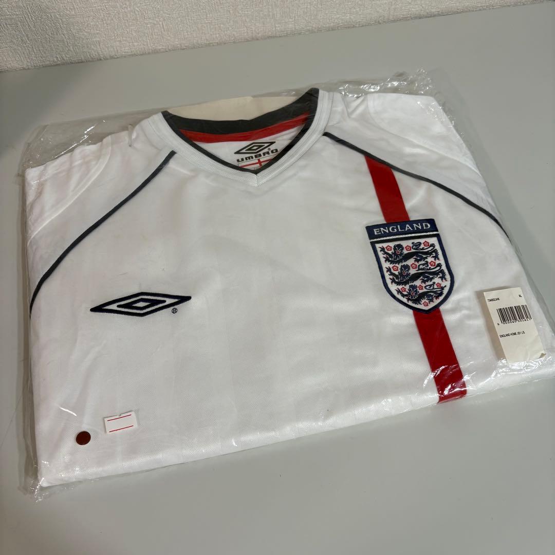 激レア アンブロ イングランド代表 半袖 ユニフォーム 日韓W杯 オフィシャル