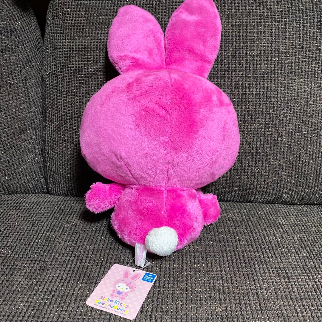 希少レア ハローキティ ぬいぐるみセット 天使 うさぎ ひざ掛け サンリオ 巨大