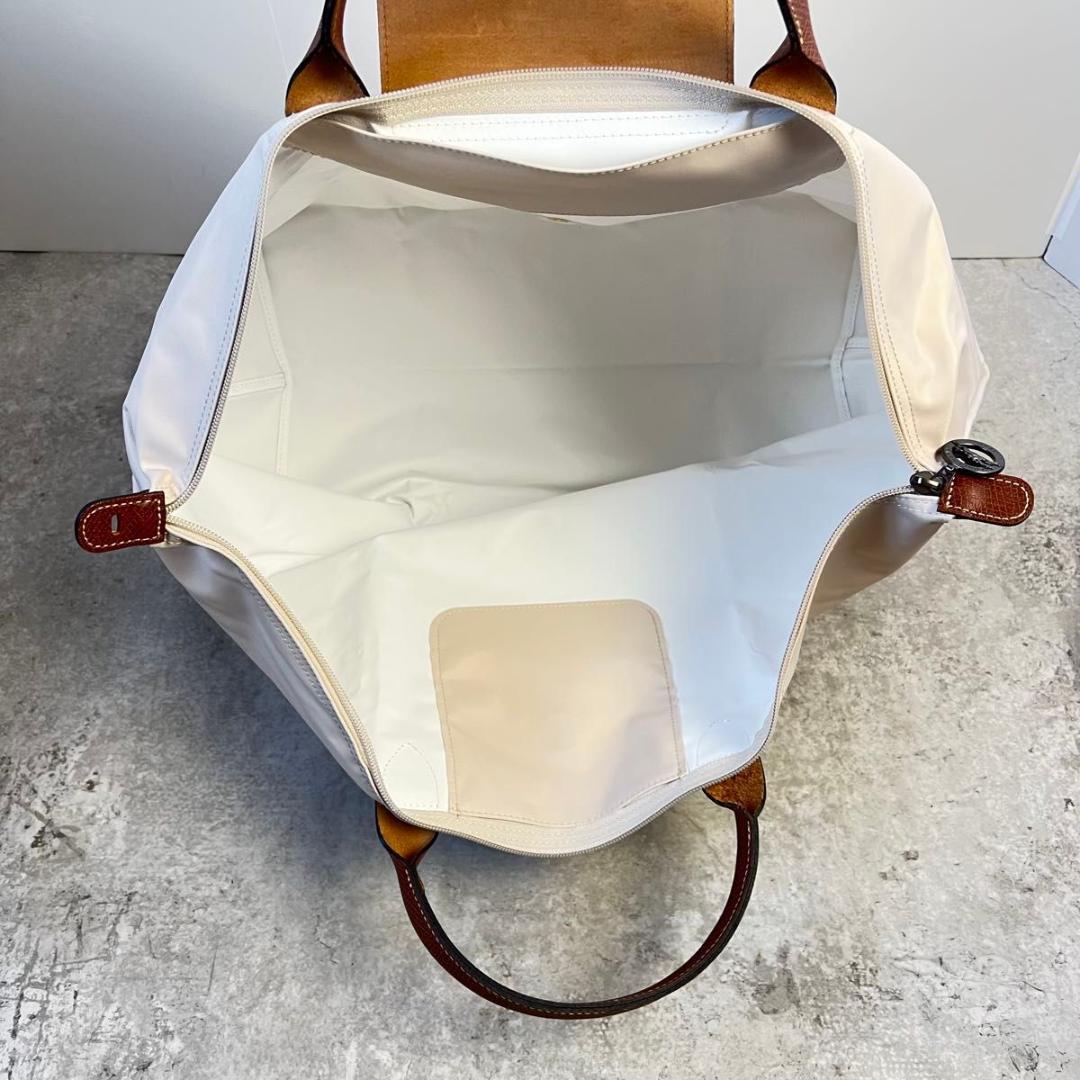 【極美品】ロンシャン　ル プリアージュ オリジナル L トラベルバッグ　パピエ