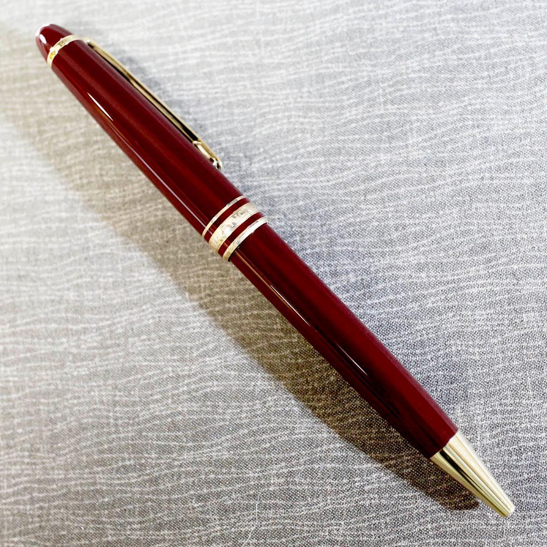 【極美品 送料込み】モンブラン ボールペン １６４ ボルドー バーガンディ