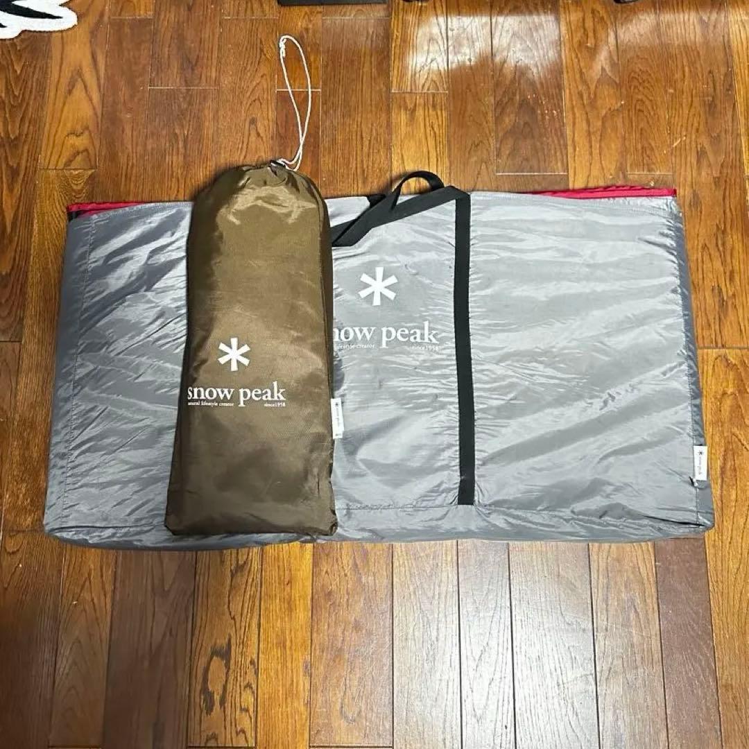 スノーピーク　TM-115 リビングシート & TM-120 フロアマット