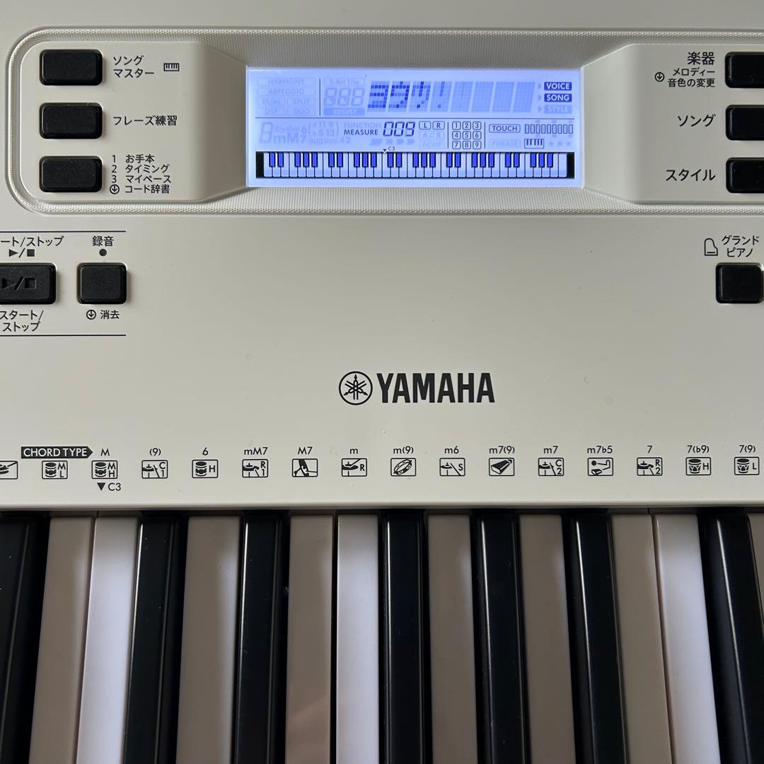 Yamaha EZ-300 デジタルキーボード 譜面台付き