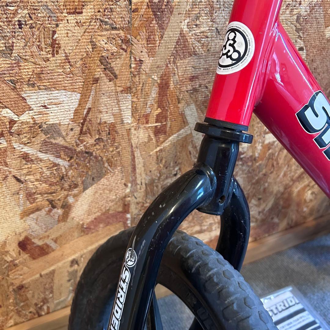 STRIDER スポーツ バランスバイク レッド