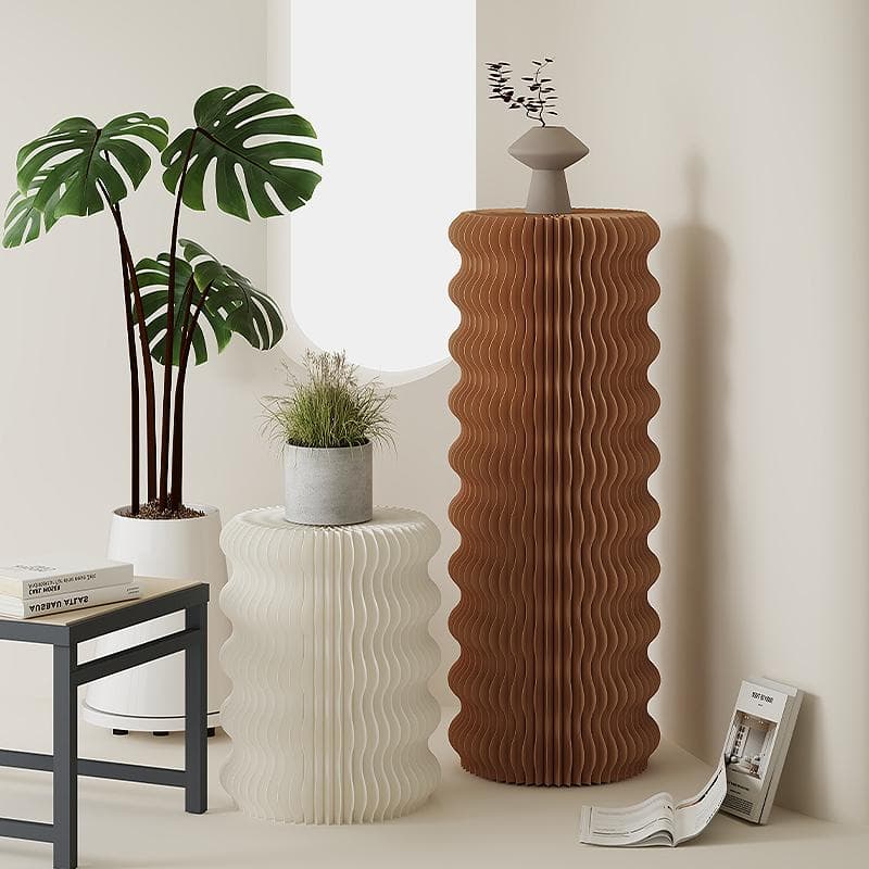 ディスプレイスタンド直径40cm高さ118㎝展示台 陳列台組立不要展示会イベント