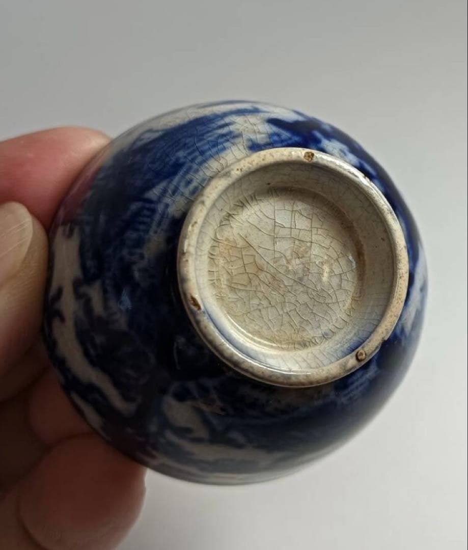 マーストリヒト陶/杯、盃、オランダアンティーク