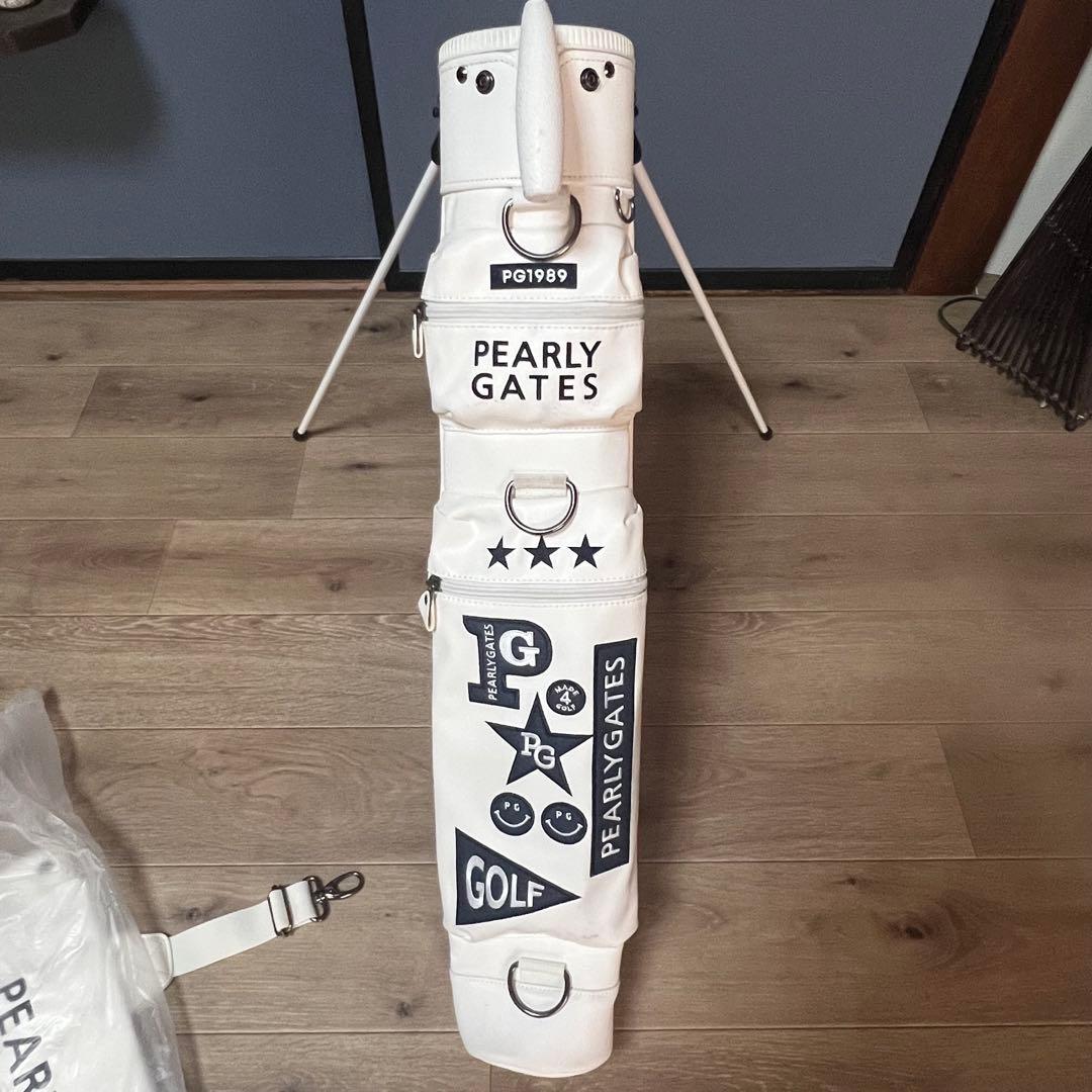 パーリーゲイツ セルフスタンドバッグ サブバッグ 46インチ対応 ホワイト