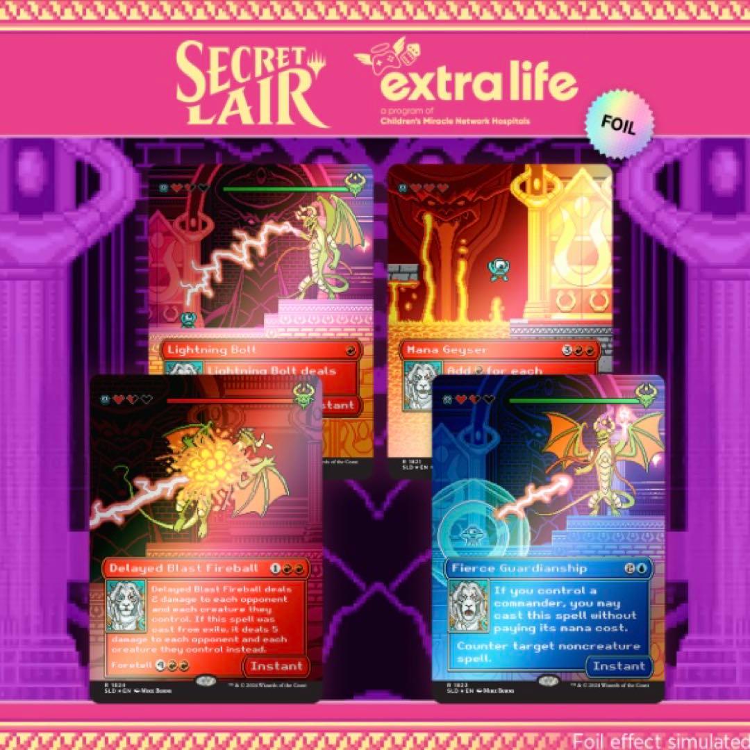 マジック：ザ・ギャザリング MTG Pixel Perfect | Extra Life 2024 Foil