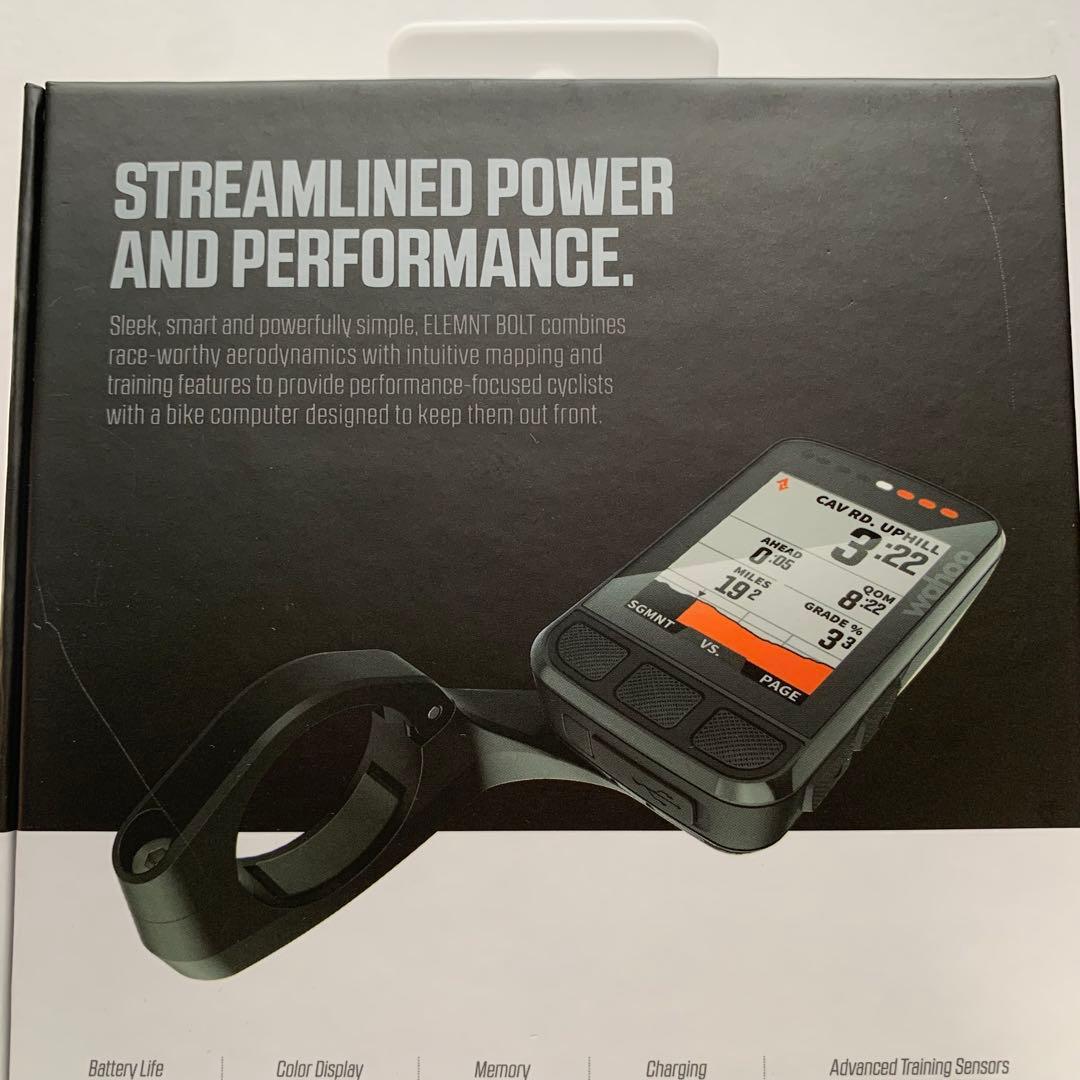 【新品未使用】Wahoo ELEMNT BOLT V2 センサーセット バンドル