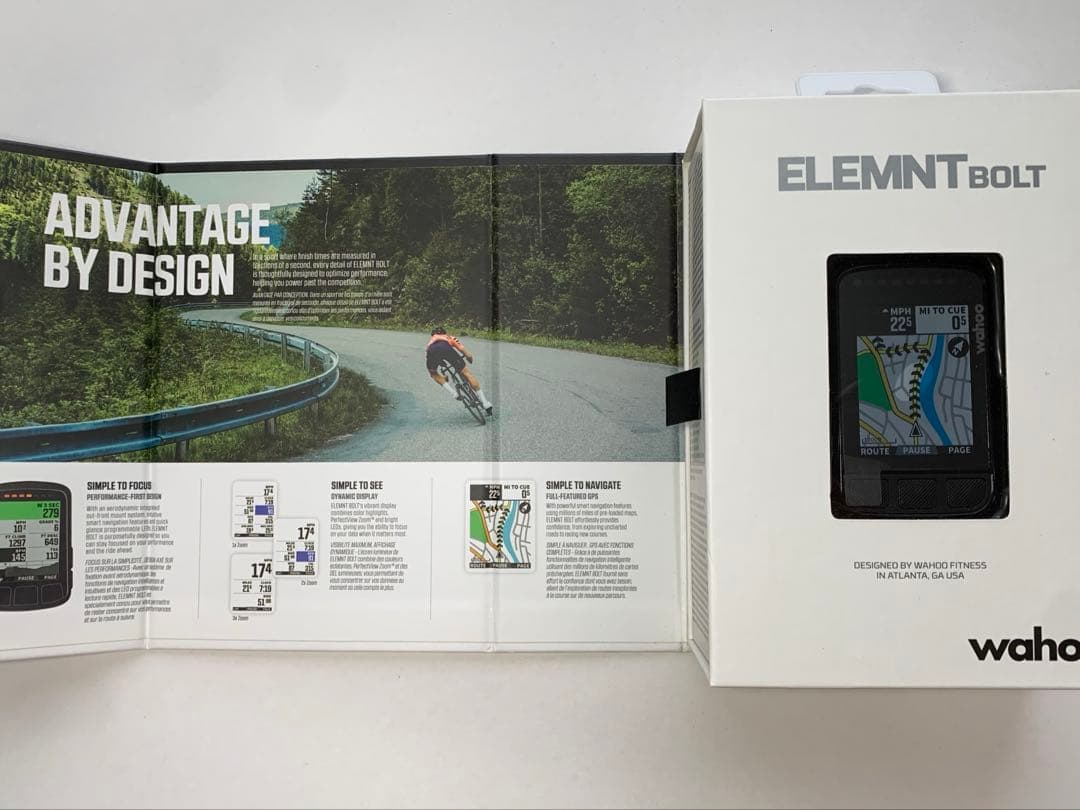 【新品未使用】Wahoo ELEMNT BOLT V2 センサーセット バンドル