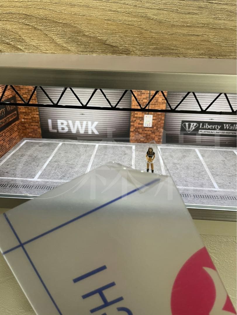LBWK リバティーウォーク ガレージ 駐車場 車庫 ジオラマ レンガ GT