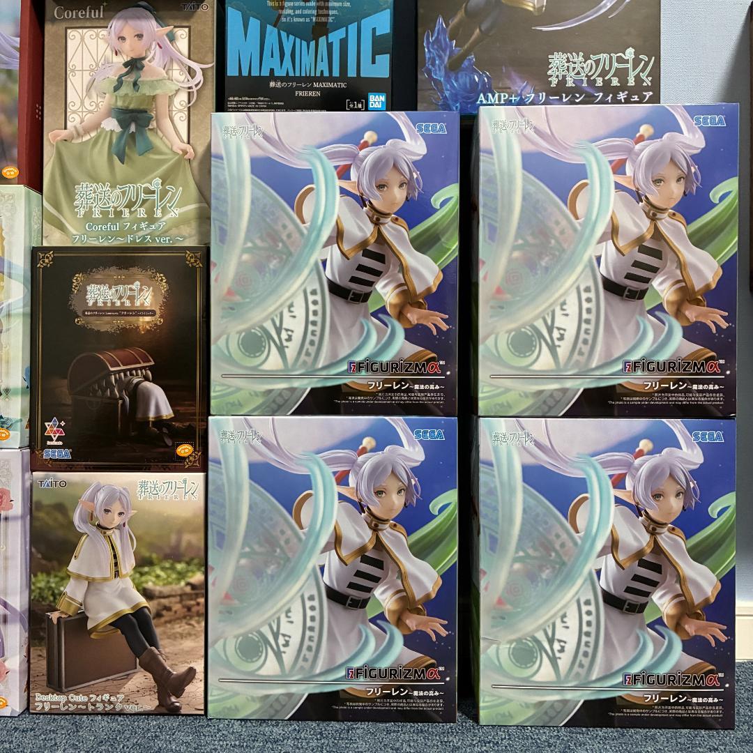 葬送のフリーレン プライズフィギュアまとめ売り　MAXIMATIC、 魔法の高み