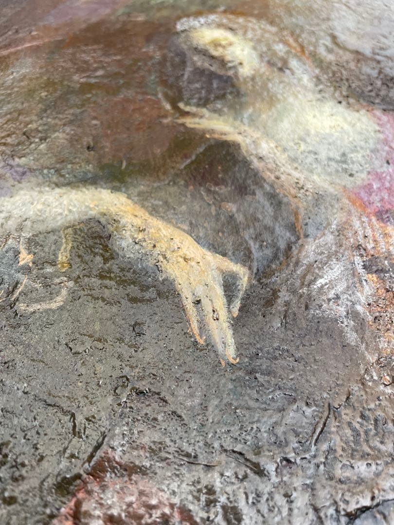 小田さゆり 「虹の調べ」油彩15号 安井賞入選 元/主体美術協会員 佳作賞受賞