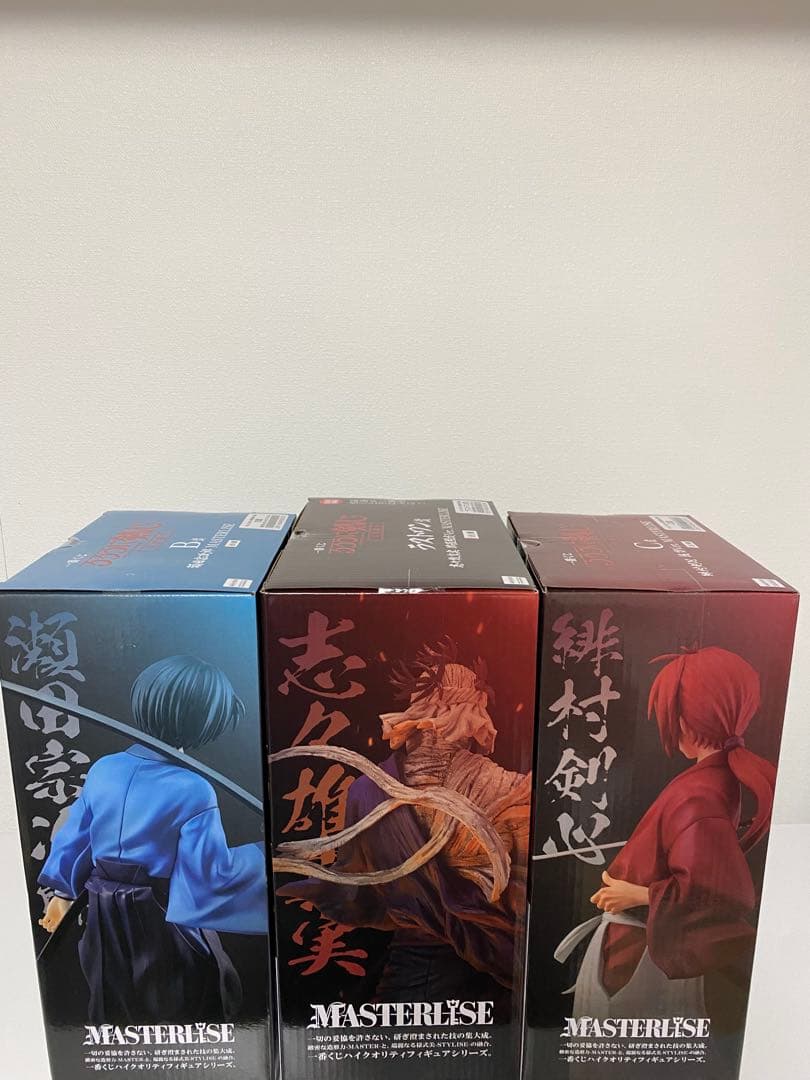 [未開封] 一番くじ るろうに剣心 京都動乱 B賞 C賞 ラストワン + おまけ