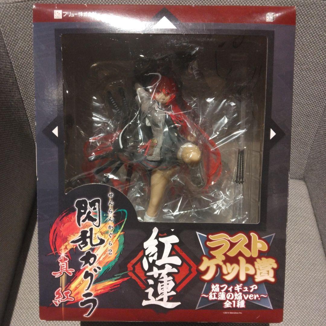 閃乱カグラ　みんなのくじ　ラストゲット賞　焔　紅蓮の焔ver フィギュア