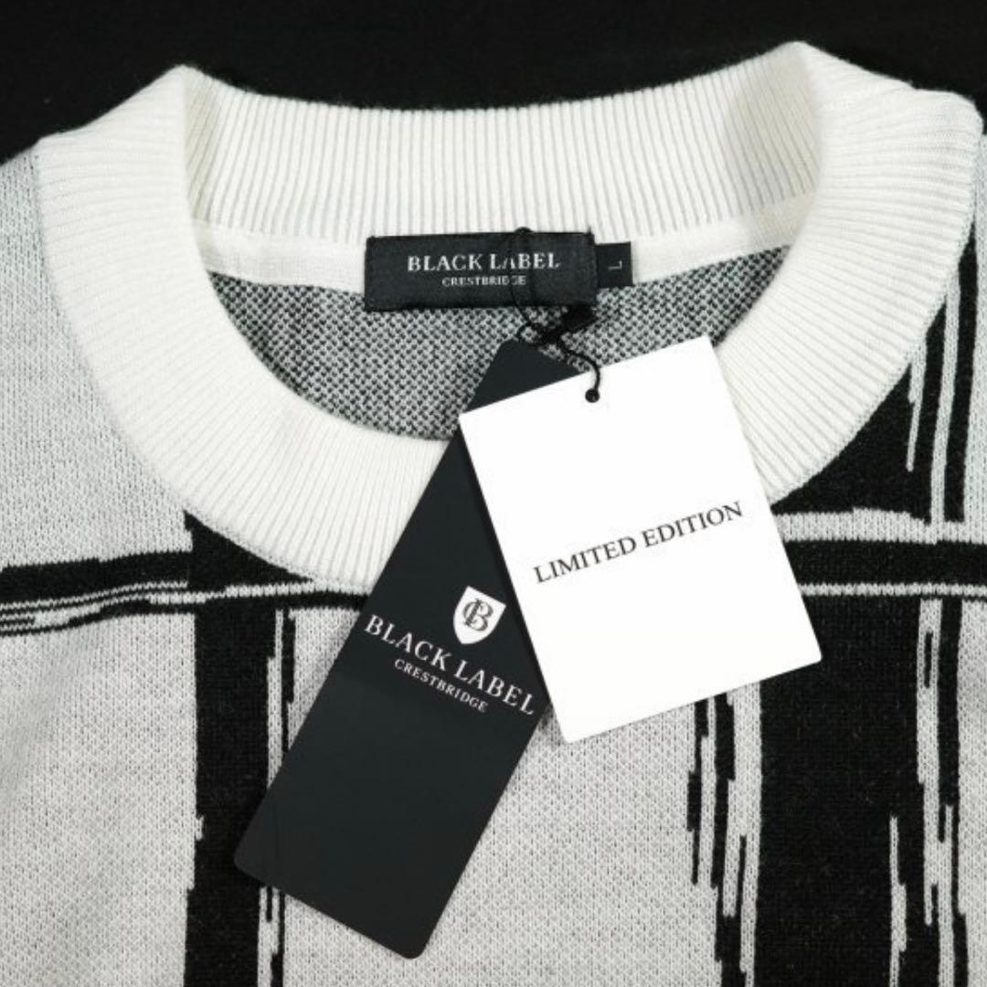 限定 定価3.3万 BLACK LABEL クレストブリッジ ニット