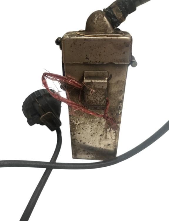 文化財 歴史博物館 坑内安全灯 安全灯丸型 炭鉱 エジソン GS 日本電池製