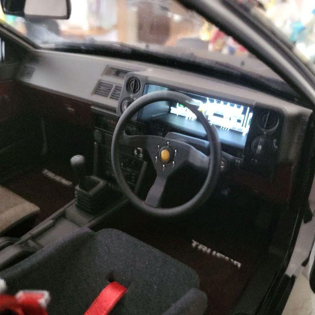 デアゴスティーニ　AE86 1/8　スプリンタートレノアクリルケース付