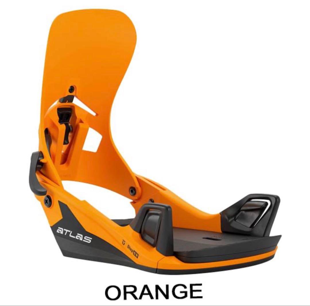 UNION Atlas Step On オレンジ ビンディング