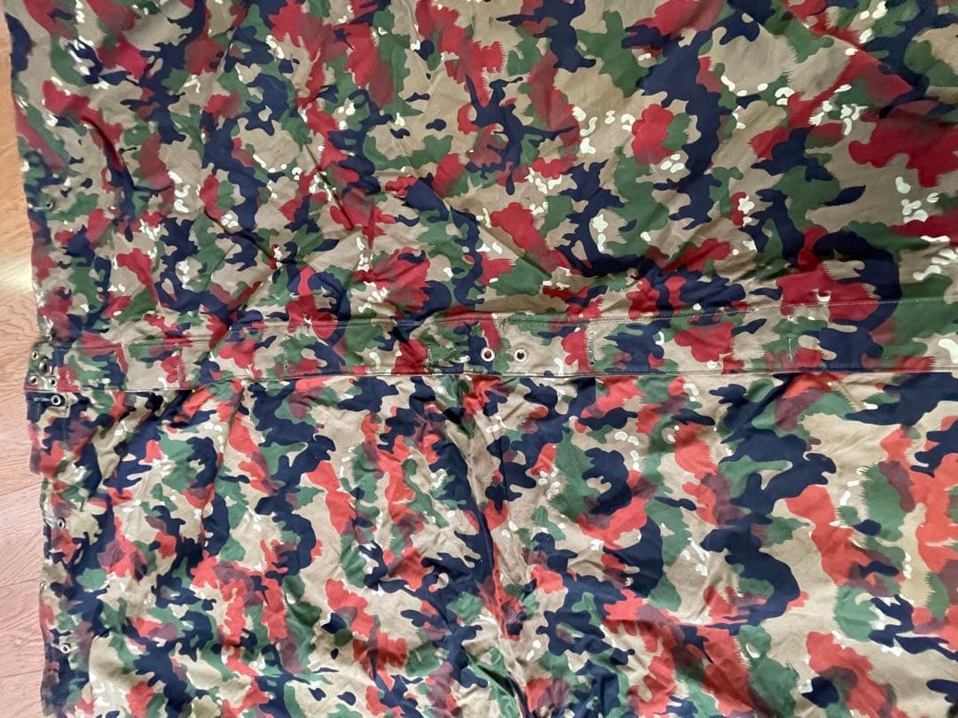 スイス軍幕　4枚　used