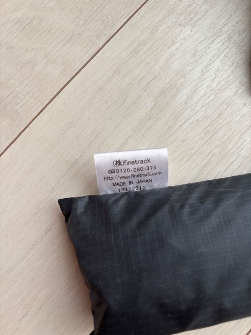 美品　finetrack カミノモノポール1 フットプリント付　登山　テント