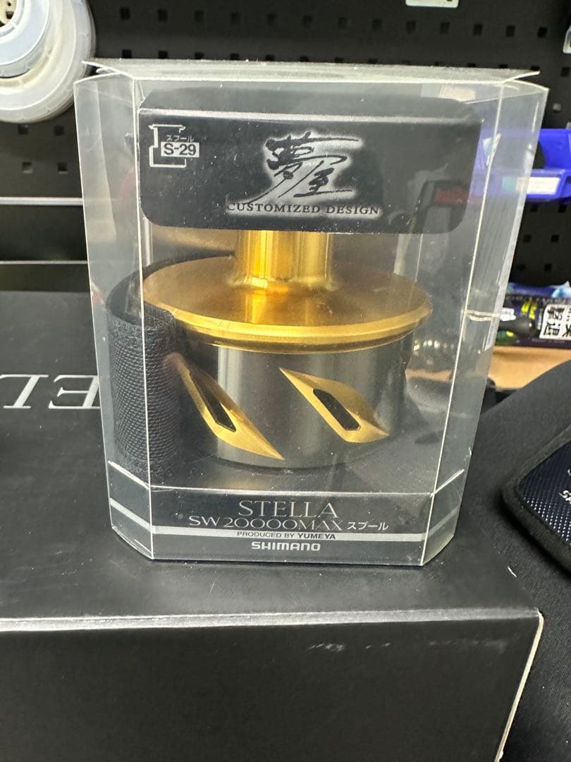 SHIMANO 20ステラSW 20000PG 夢屋20000MAXスプール付