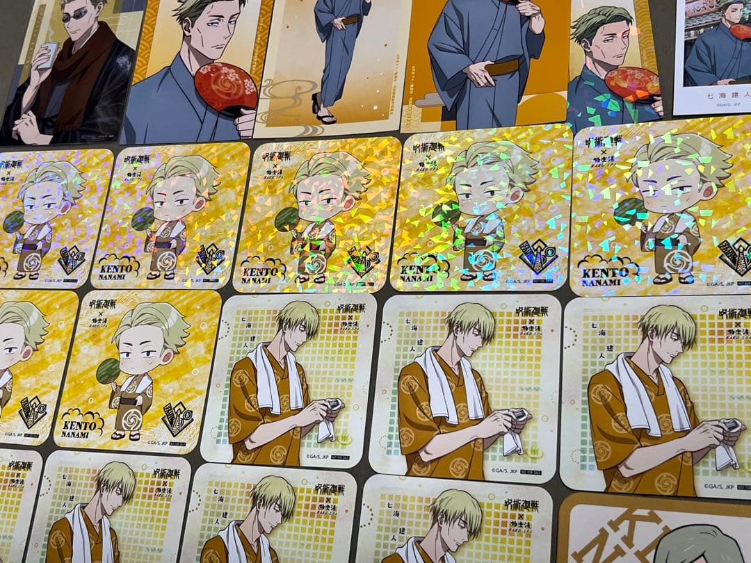 呪術廻戦 七海建人 ミニカード ぱしゃこれ 特典 ブロマイド ポストカード など