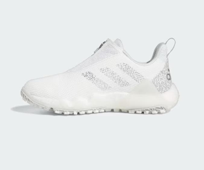 コードカオス ボア 新品 ゴルフシューズ ２４㌢ ホワイト/シルバー グレー