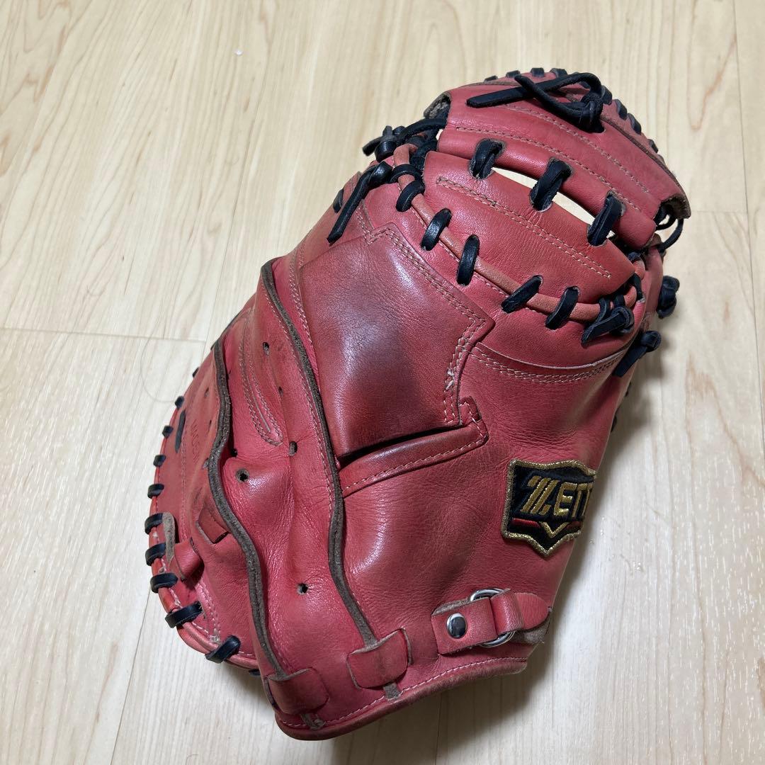 ゼット 軟式グローブ 赤