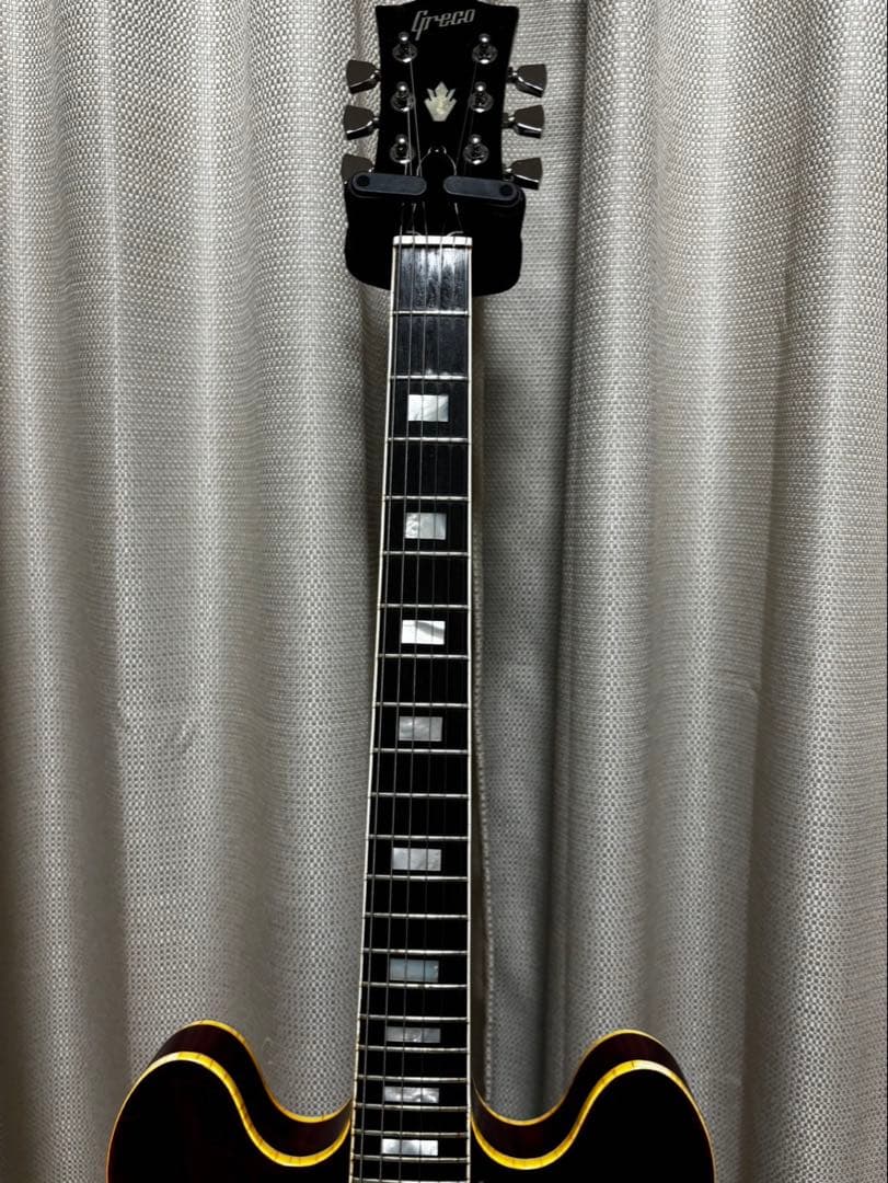 ジャパンヴィンテージGrecoセミアコギターSA-550 1976年製