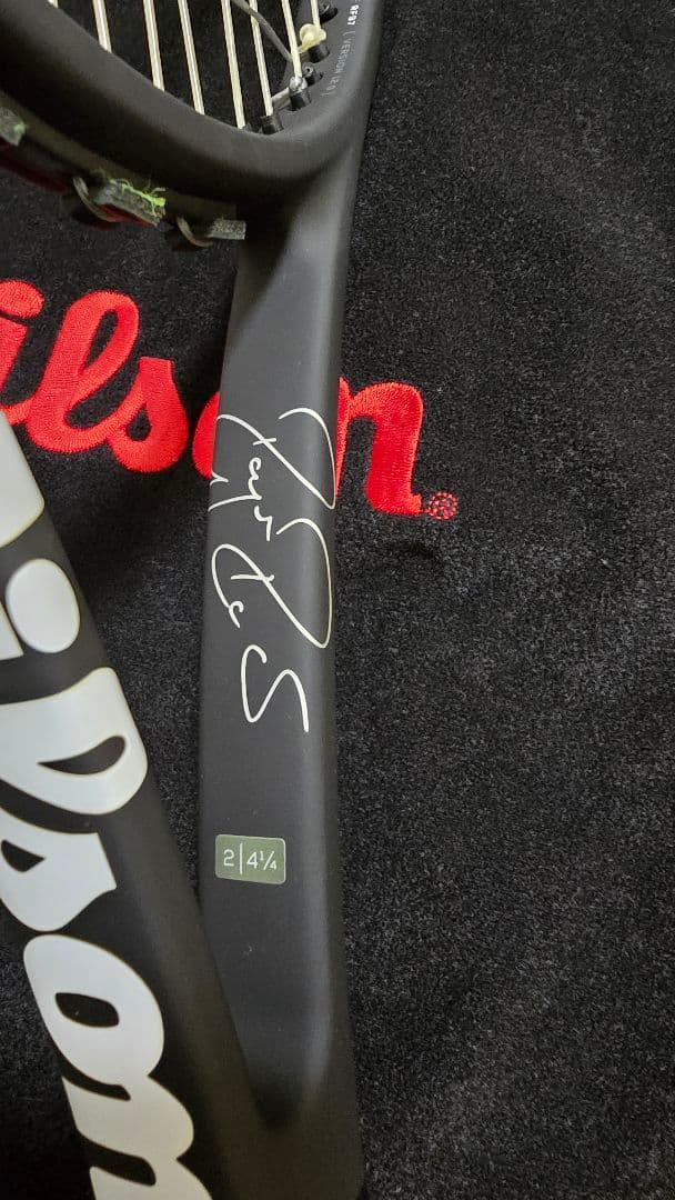 Wilson PROSTAFF97CV v12 315g フェデラーカスタム