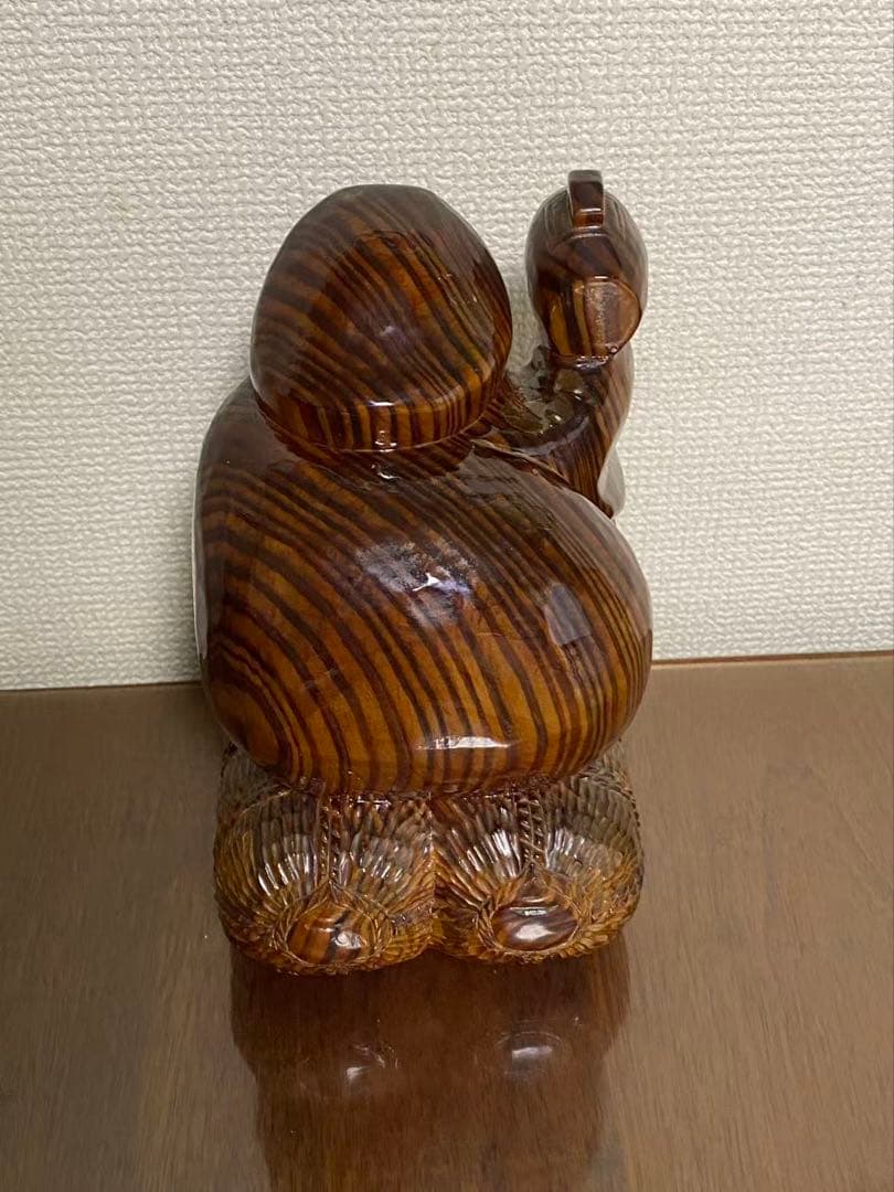 木彫り 大黒様七福神大黒様大黒天 置物 縁起物 年代物 在名