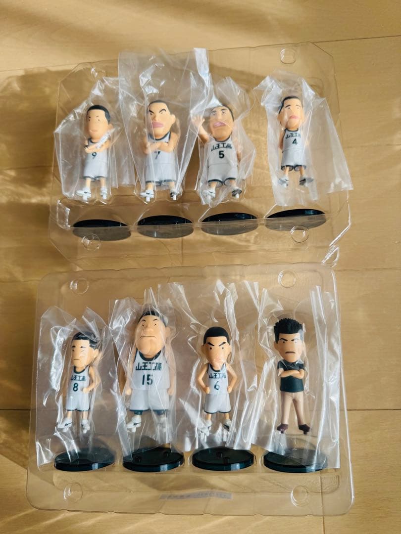 SLAM DUNK フィギュアコレクション 初回生産版　湘北セット、山王セット