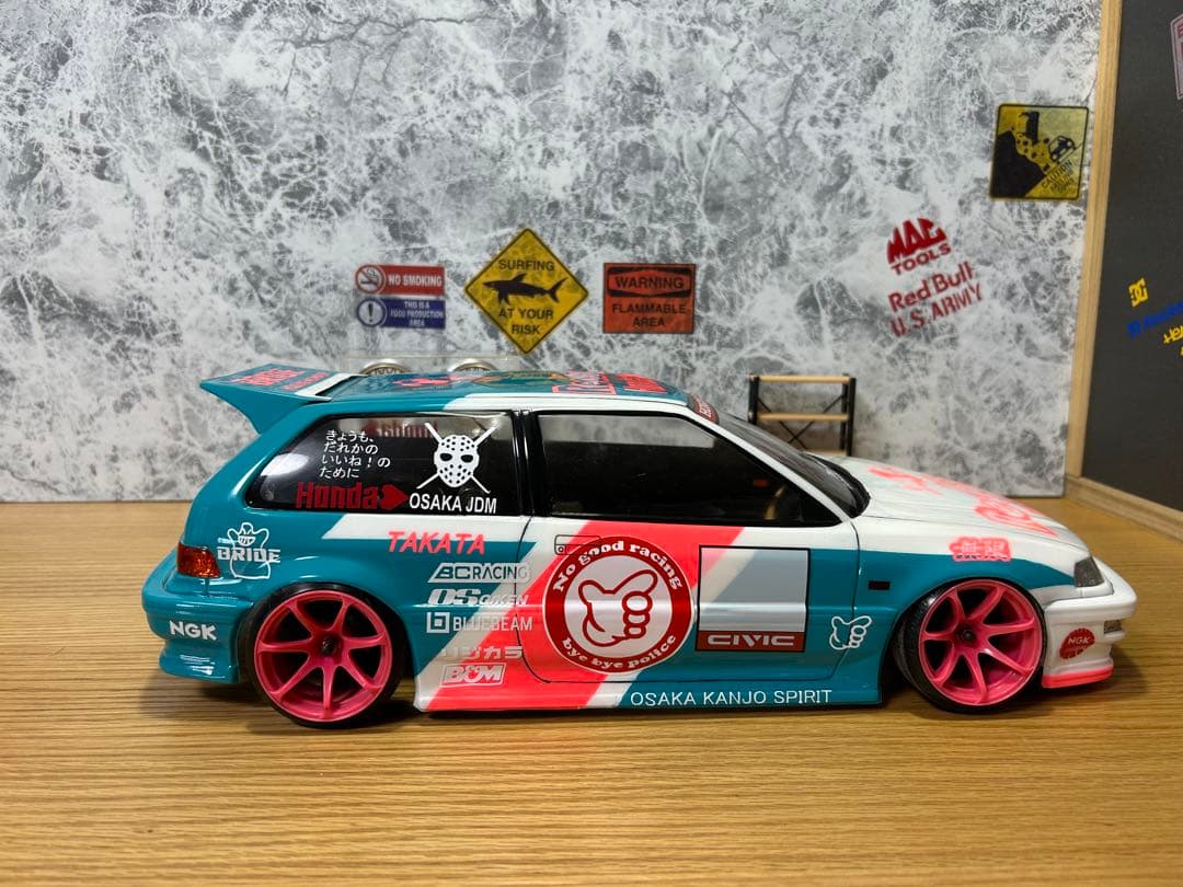 PANDORA RC 1/10 CIVIC ラジコン　 シビック　EF9